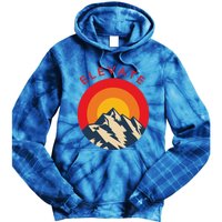 Elevate Mountains Gift Tie Dye Hoodie