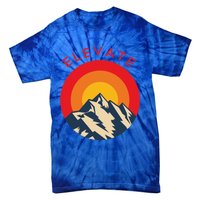 Elevate Mountains Gift Tie-Dye T-Shirt