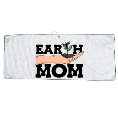 Earth Mom Gardening Plant Earth Day Planting Mother Gift Large Microfiber Waffle Golf Towel