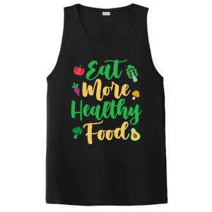 Eat More Healthy Food For Vegan Vegetable Vegetarian Gift PosiCharge Competitor Tank