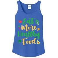 Eat More Healthy Food For Vegan Vegetable Vegetarian Gift Ladies Essential Tank