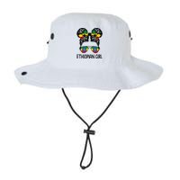 Ethiopian Messy Hair Ethiopia Pride Patriotic Legacy Cool Fit Booney Bucket Hat