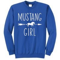 Equestrian Mustang Horse Lover Riding Racing Sweatshirt