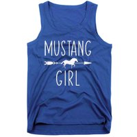 Equestrian Mustang Horse Lover Riding Racing Tank Top