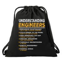 Engineering Mechanical - Humorous Mechanical Engineering Drawstring Bag