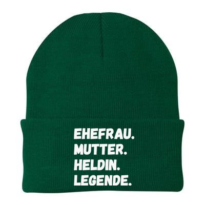 Ehefrau Mutter Heldin Legende Knit Cap Winter Beanie