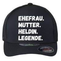 Ehefrau Mutter Heldin Legende Flexfit Unipanel Trucker Cap