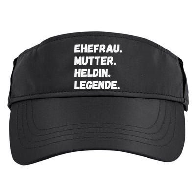 Ehefrau Mutter Heldin Legende Adult Drive Performance Visor