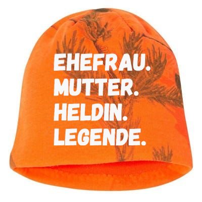 Ehefrau Mutter Heldin Legende Kati - Camo Knit Beanie