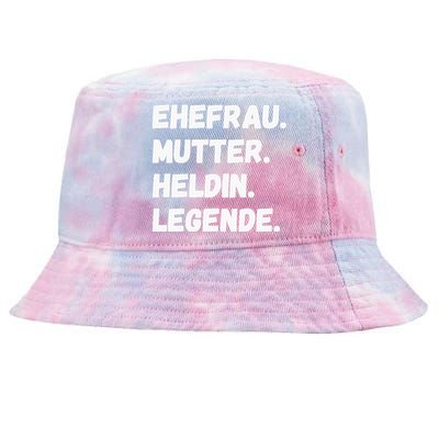 Ehefrau Mutter Heldin Legende Tie-Dyed Bucket Hat