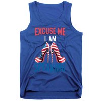 Excuse Me IM Speaking Kamala Harris Funny I Am Speak Gift Tank Top