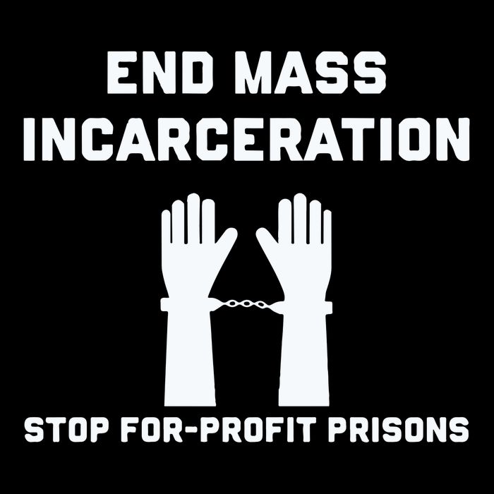 End Mass Incarceration Stop For Profit Prisons Flexfit Unipanel Trucker Cap