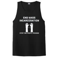 End Mass Incarceration Stop For Profit Prisons PosiCharge Competitor Tank