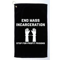 End Mass Incarceration Stop For Profit Prisons Golf Towel