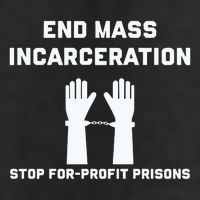 End Mass Incarceration Stop For Profit Prisons Golf Towel