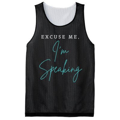 Excuse Me IM Speaking Funny Kamala Harris Joe Biden Trump Mesh Reversible Basketball Jersey Tank