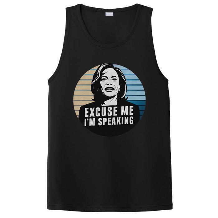 Excuse Me IM Speaking Kamala Vintage Funny PosiCharge Competitor Tank