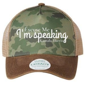 Excuse Me IM Speaking Kamala Harris Legacy Tie Dye Trucker Hat