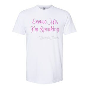 Excuse Me IM Speaking IM Speaking Softstyle CVC T-Shirt