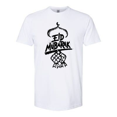 Eid Mubarak Islam Gift Softstyle® CVC T-Shirt