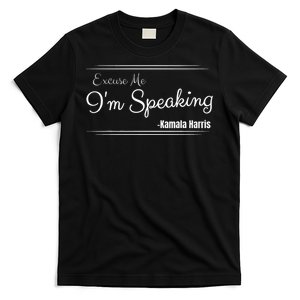 Excuse Me IM Speaking Funny Kamala Harris Joe Biden Trump T-Shirt