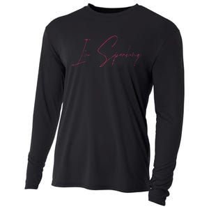 Excuse Me IM Speaking Kamala Harris Cooling Performance Long Sleeve Crew