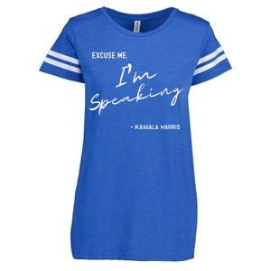 Excuse Me Im Speaking Kamala Harris Enza Ladies Jersey Football T-Shirt