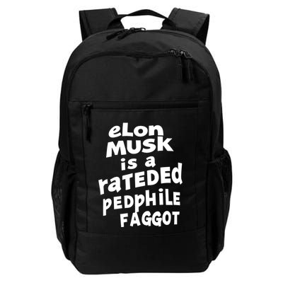 Elon Musk Is A Rateded Pedphile Faggot Backpack