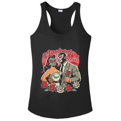 El Mexican I Luchadore You Ladies PosiCharge Competitor Racerback Tank