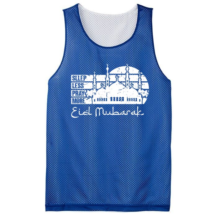 Eid Mubarak Islamic Holidays Celebration Gift Mesh Reversible Basketball Jersey Tank