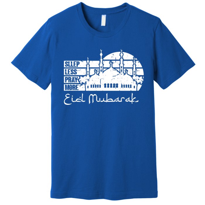 Eid Mubarak Islamic Holidays Celebration Gift Premium T-Shirt