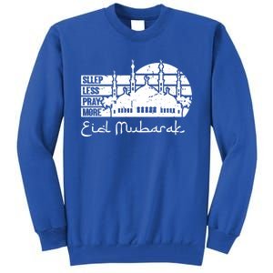 Eid Mubarak Islamic Holidays Celebration Gift Tall Sweatshirt