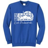 Eid Mubarak Islamic Holidays Celebration Gift Tall Sweatshirt