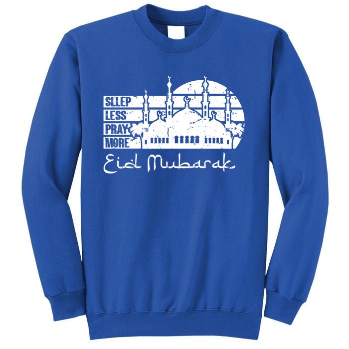 Eid Mubarak Islamic Holidays Celebration Gift Tall Sweatshirt