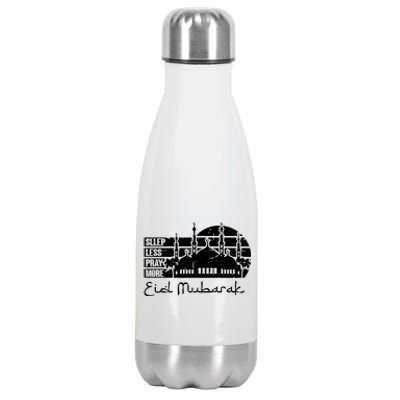 Eid Mubarak Islamic Holidays Celebration Gift Stainless Steel Insulated Water Bottle