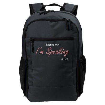 Excuse Me IM Speaking Kamala Harris I Am Speaking Vp Debate Gift Daily Commute Backpack