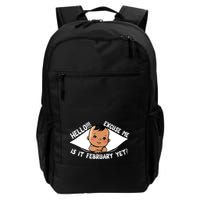 Excuse Me Is It February Yet Pregnancy Pregnant Mom To Be Backpack