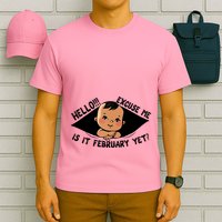 Excuse Me Is It February Yet Pregnancy Pregnant Mom To Be T-Shirt
