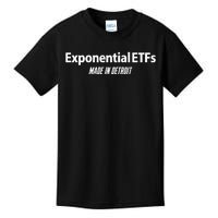 Exponentialetfs Made In Detroit Kids T-Shirt