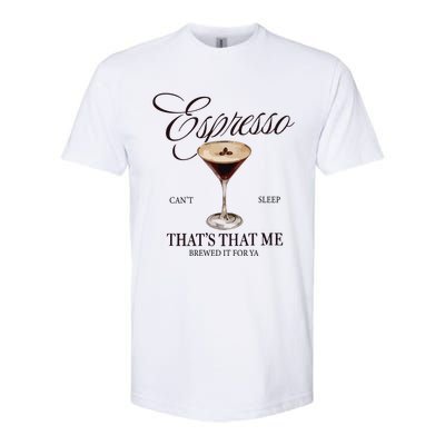 Espresso Martini Jesus Was A Carpenter Softstyle® CVC T-Shirt