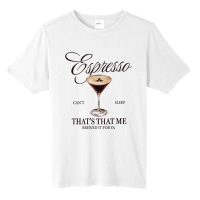 Espresso Martini Jesus Was A Carpenter Tall Fusion ChromaSoft Performance T-Shirt