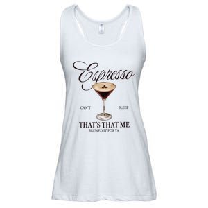 Espresso Martini Jesus Was A Carpenter Ladies Essential Flowy Tank