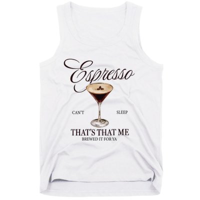 Espresso Martini Jesus Was A Carpenter Tank Top