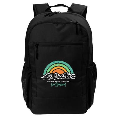 Eiger MöNch Jungfrau Eiger Monk Virgin Mountain Switzerland Backpack