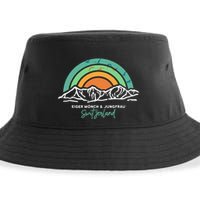 Eiger MöNch Jungfrau Eiger Monk Virgin Mountain Switzerland Sustainable Bucket Hat