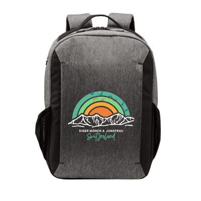 Eiger MöNch Jungfrau Eiger Monk Virgin Mountain Switzerland Vector Backpack