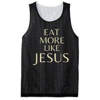 Eat More Like Jesus Mesh Reversible Basketball Jersey Tank