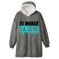 Et Mercé La Zane DOr Et De Platine Hooded Wearable Blanket