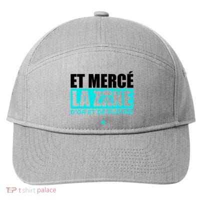 Et Mercé La Zane DOr Et De Platine 7-Panel Snapback Hat