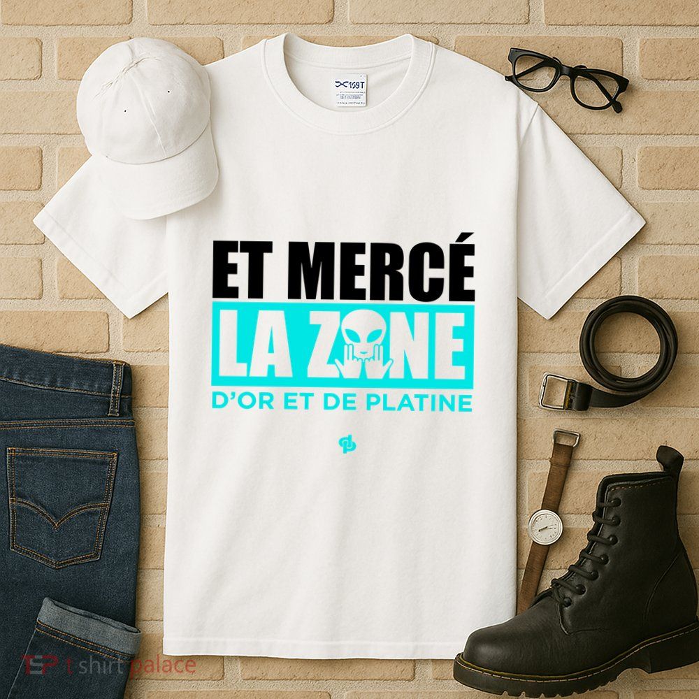 Et Mercé La Zane DOr Et De Platine Tall T-Shirt